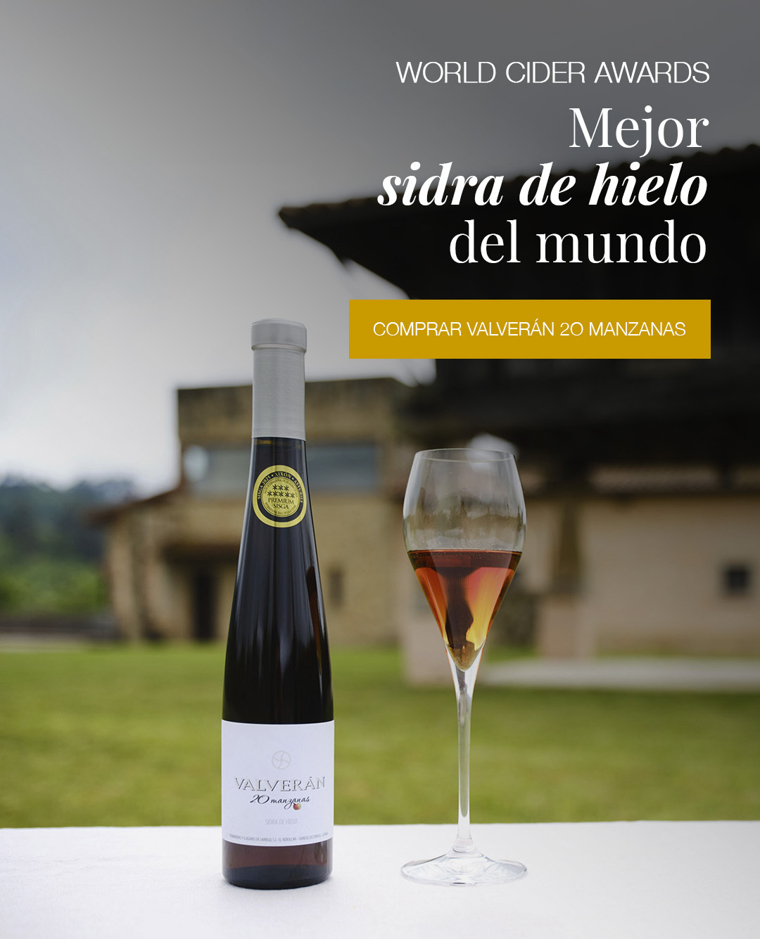 World Cider Awards. Mejor Sidra de Hielo del mundo.